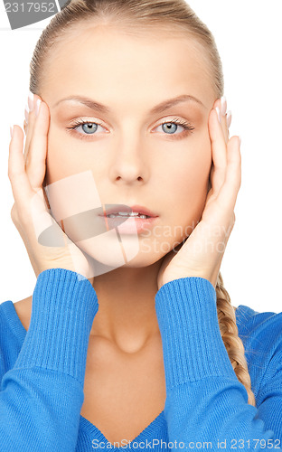 Image of unhappy woman