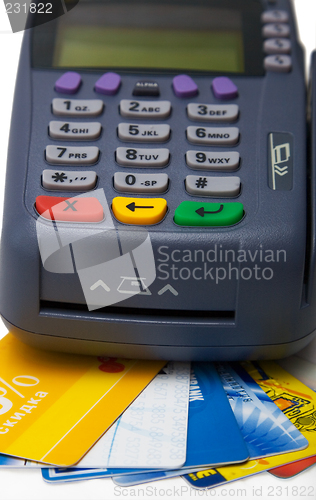 Image of Credit card terminal