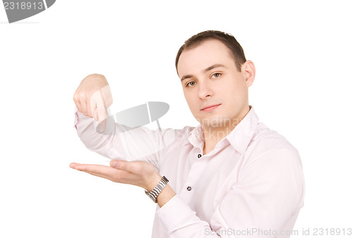 Image of something on the palm