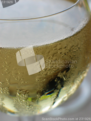 Image of white wine in a glass