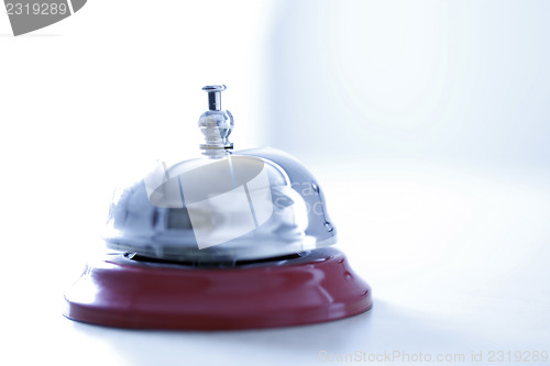 Image of Close up photo of a bell 