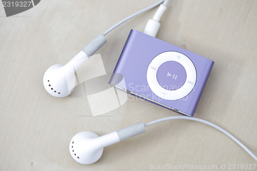 Image of Modern mp3 player