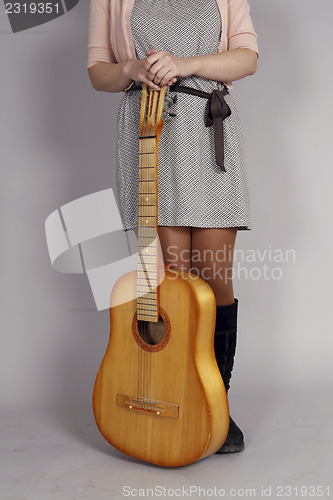 Image of Playing the guitar