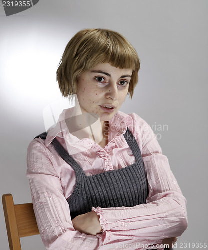 Image of Portrait of a young woman
