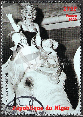 Image of Marilyn Monroe - Niger Stamp #8