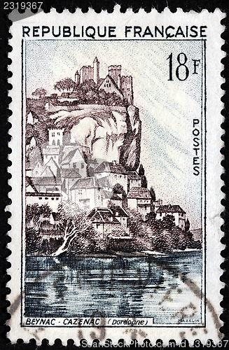 Image of Beynac Castle Stamp