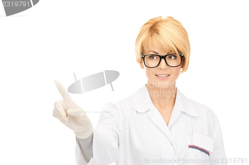 Image of attractive female doctor