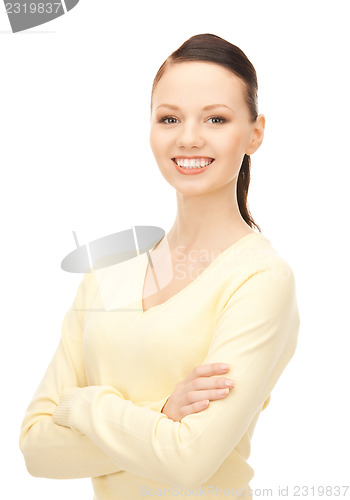 Image of happy and smiling woman