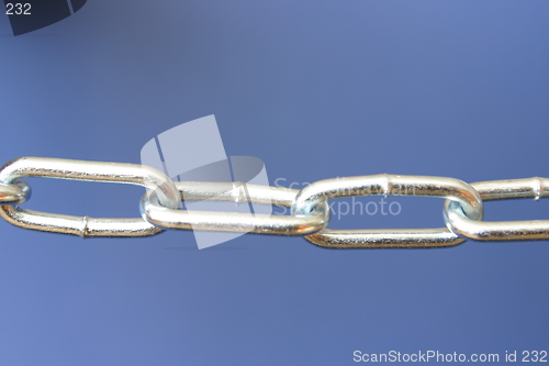 Image of Chain on Blue