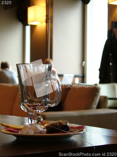 Image of tea in a glass