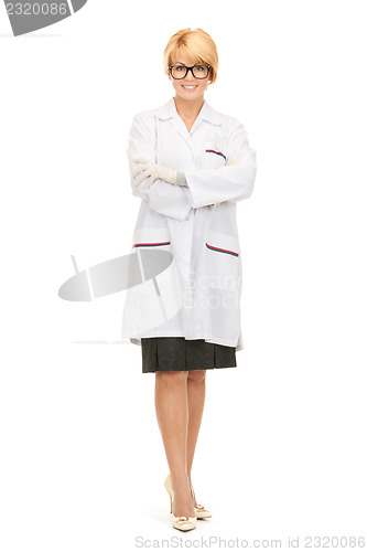 Image of attractive female doctor