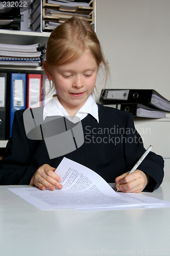 Image of In the office