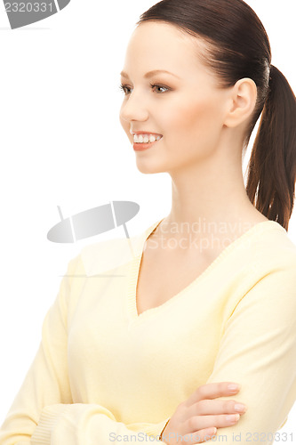 Image of happy and smiling woman