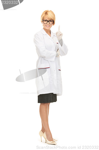 Image of attractive female doctor