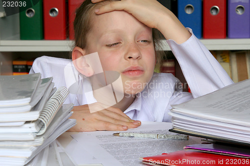 Image of In the office