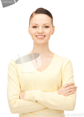 Image of happy and smiling woman