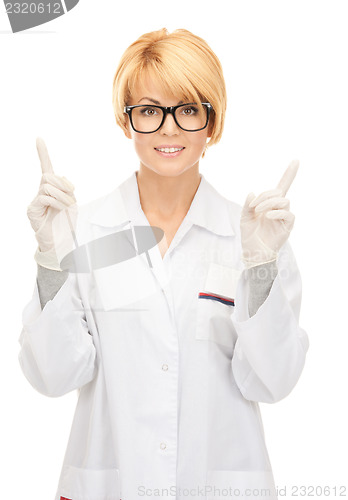 Image of attractive female doctor