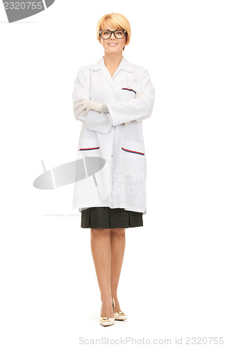 Image of attractive female doctor