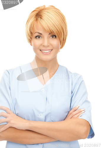 Image of attractive female doctor