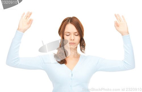 Image of woman in meditation