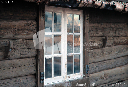 Image of Old Cabin Window