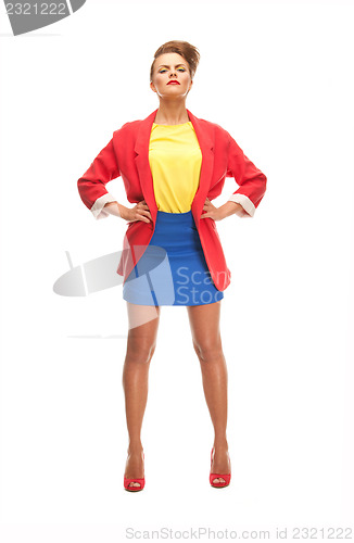 Image of fashionable woman