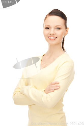 Image of happy and smiling woman