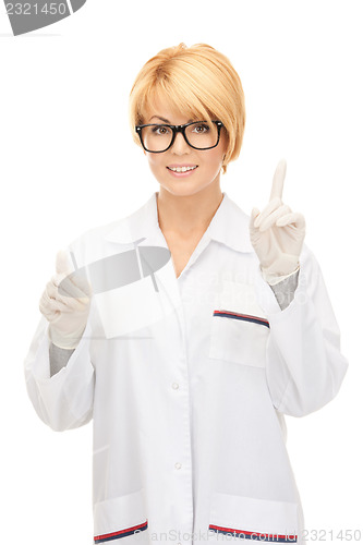 Image of attractive female doctor