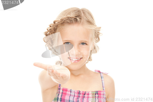Image of something on the palm