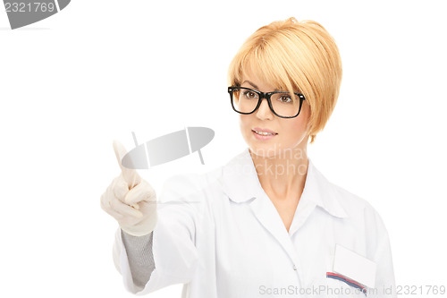 Image of attractive female doctor