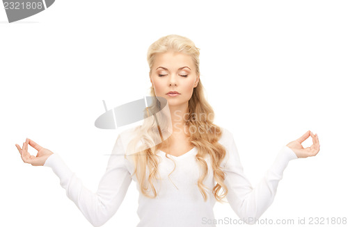 Image of woman in meditation