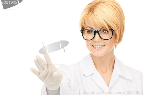 Image of attractive female doctor