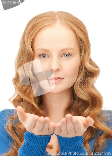 Image of something on the palm