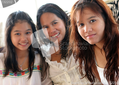 Image of Happy family from Thailand