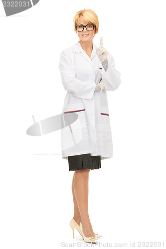 Image of attractive female doctor