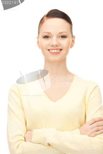 Image of happy and smiling woman