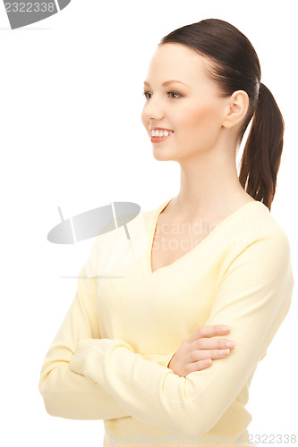 Image of happy and smiling woman