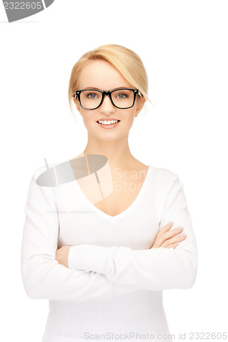 Image of calm and friendly woman