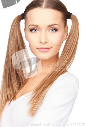 Image of happy and smiling woman