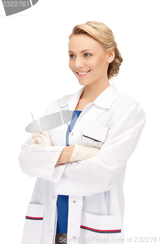 Image of attractive female doctor