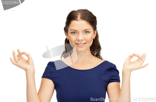 Image of woman in meditation
