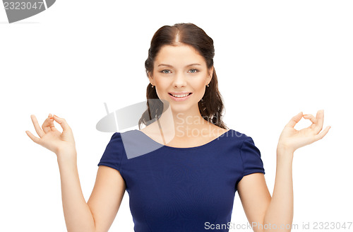 Image of woman in meditation
