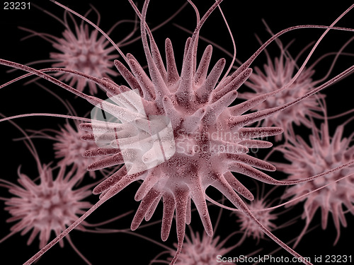 Image of 3d microbes #2