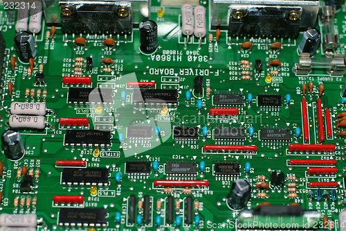 Image of mother board