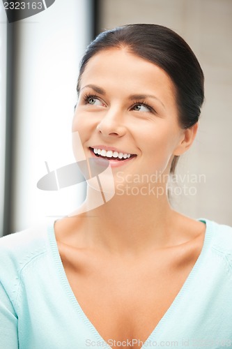 Image of happy and smiling woman