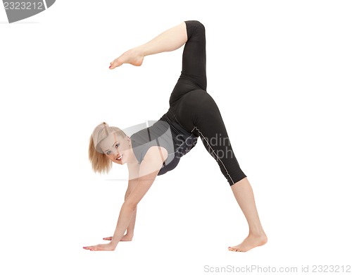 Image of lovely fitness instructor