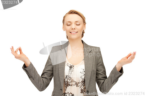 Image of woman in meditation