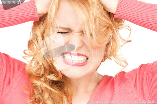 Image of unhappy woman