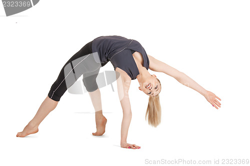 Image of lovely fitness instructor