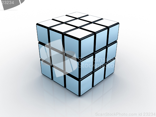 Image of 3d Rubik's cube #1